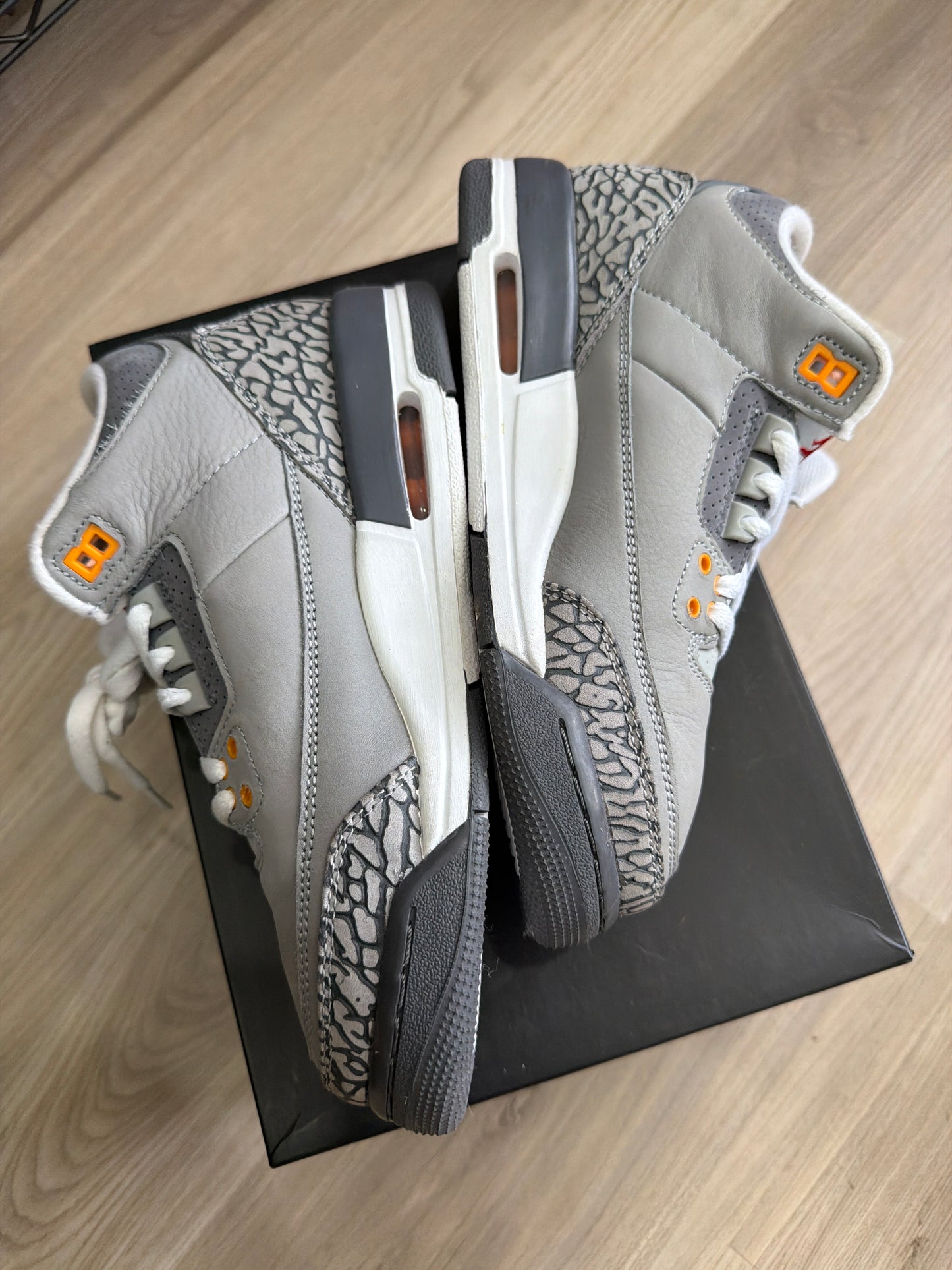 (6m) Jordan 3 Cool Grey GS