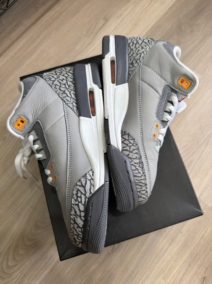 (6m) Jordan 3 Cool Grey GS