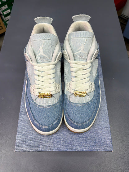 Jordan 4 Retro Denim Worn Blue - Men Size 8.5