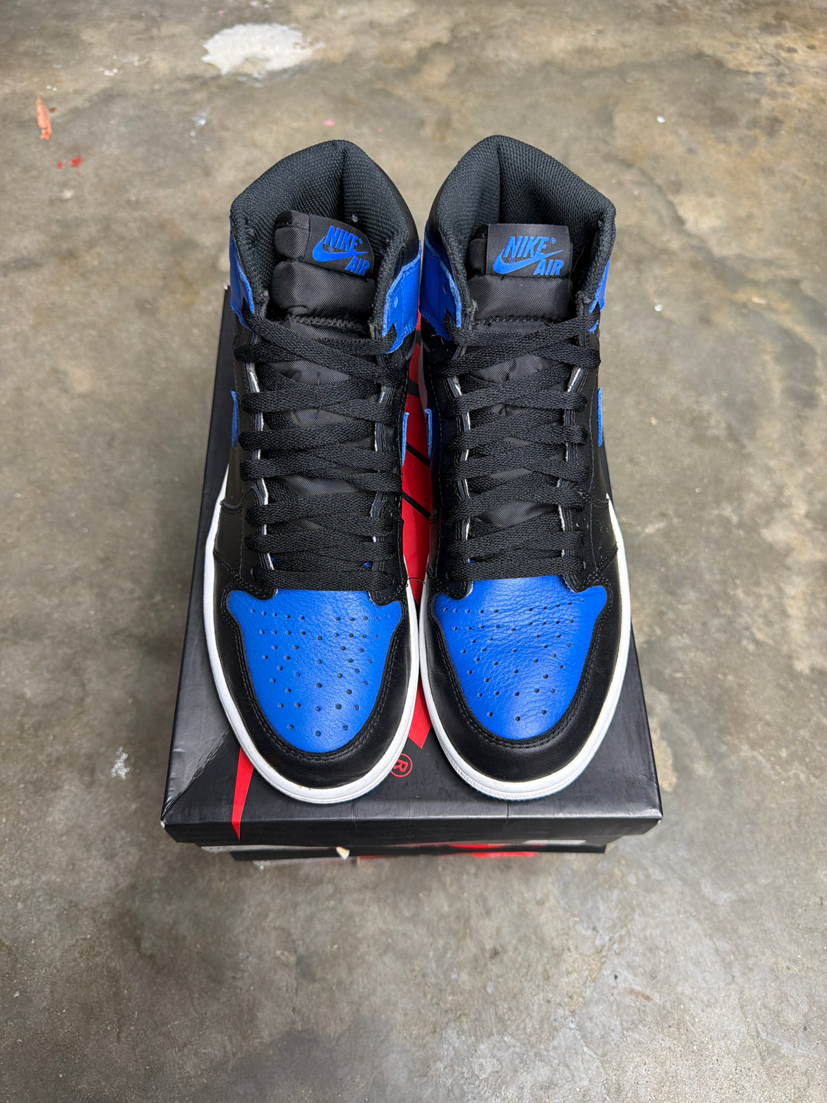 Air Jordan 1 Retro Og Royal Blue - Men Size 8.5