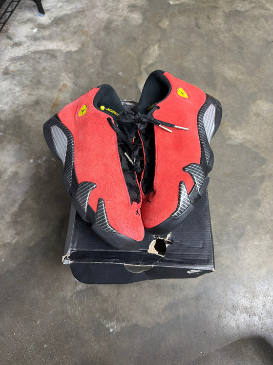 Jordan 14 Retro Ferrari - GS Size 4.5y