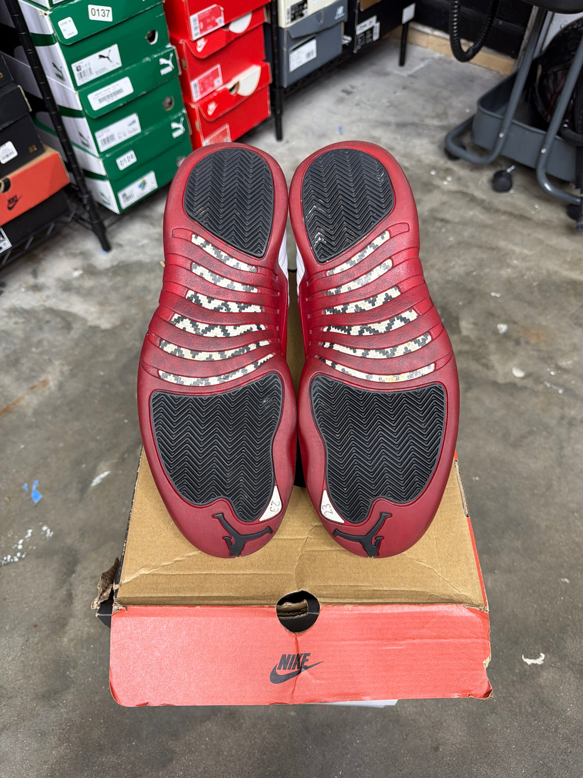 Jordan 12 Retro Cherry - Mens Size 12