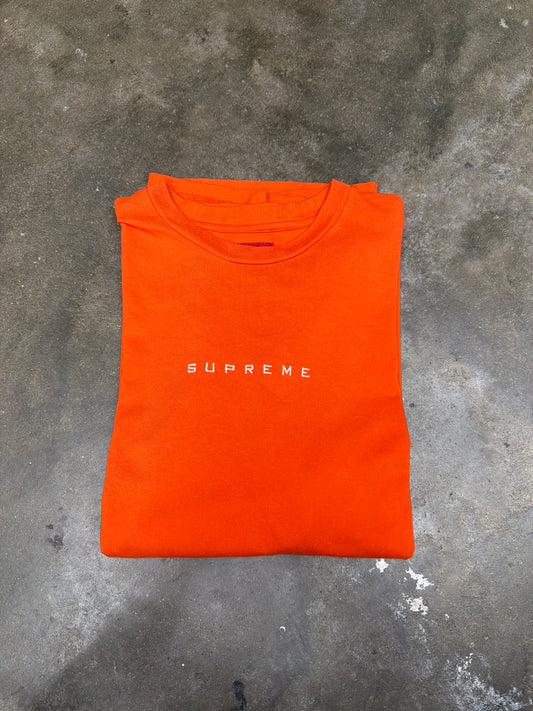 Supreme Tee Orange - Men Size L