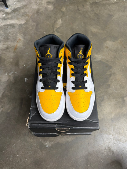 Jordan 1 Mid Retro Yellow - GS Size 6y