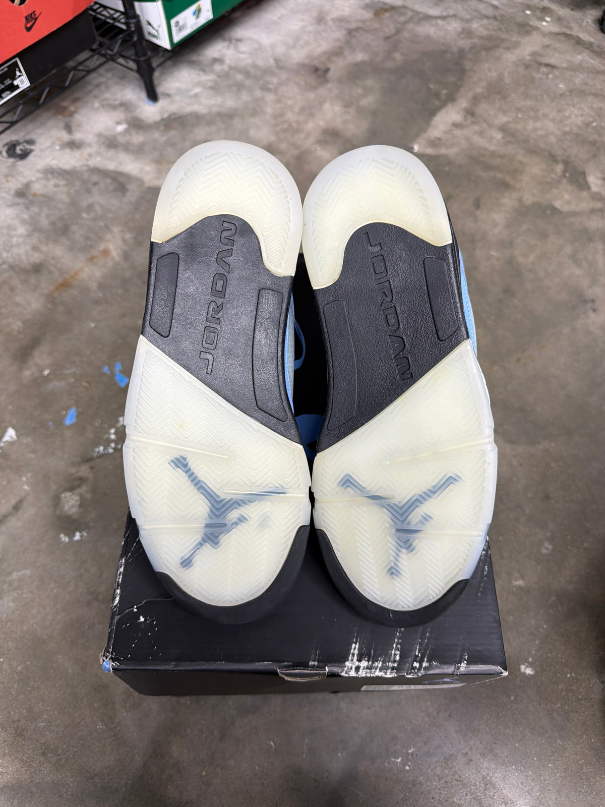 Jordan 5 Retro UNC - Mens Size 9