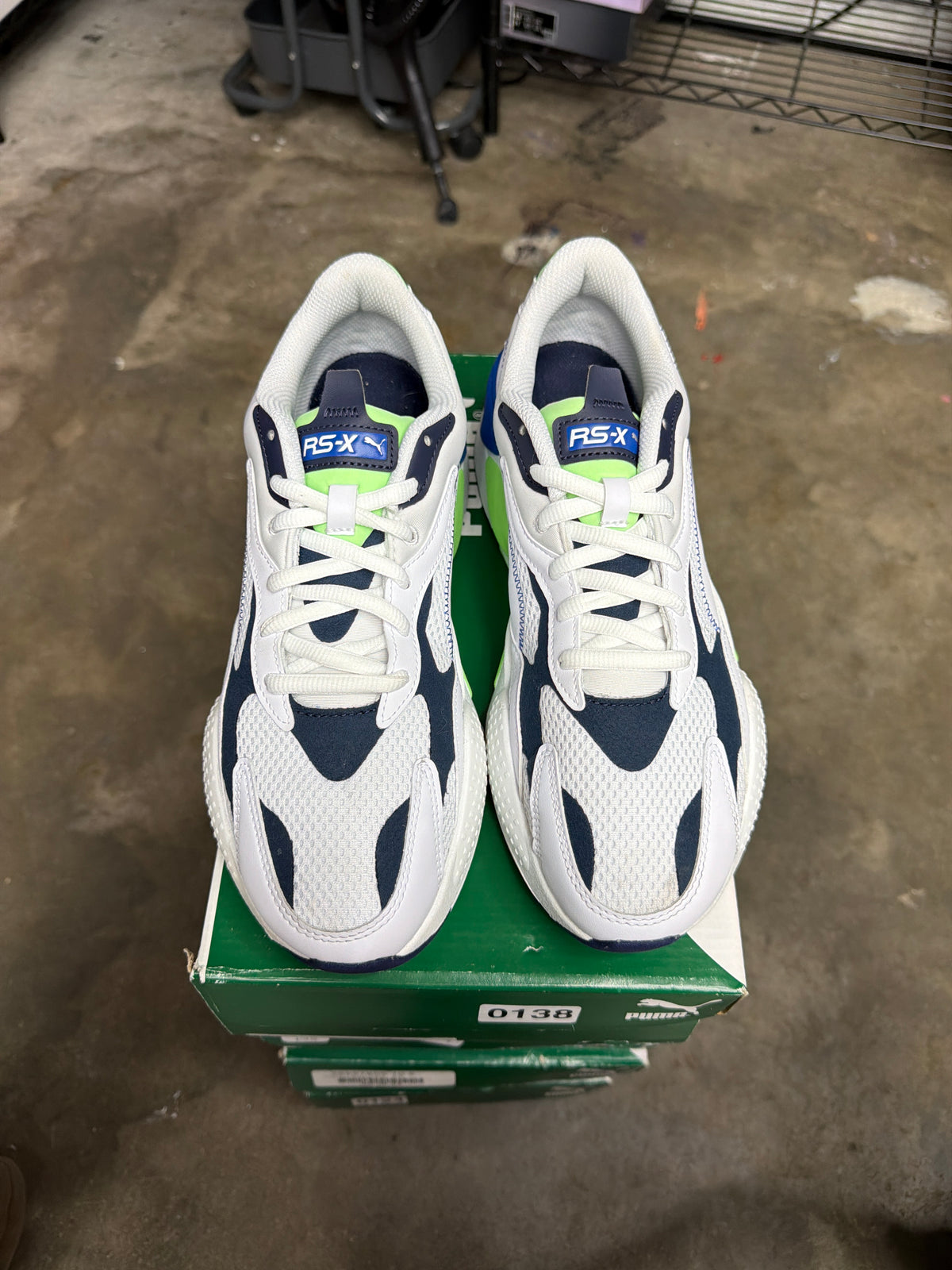 Puma Rs X3 Mellinum White - Mens Size 10