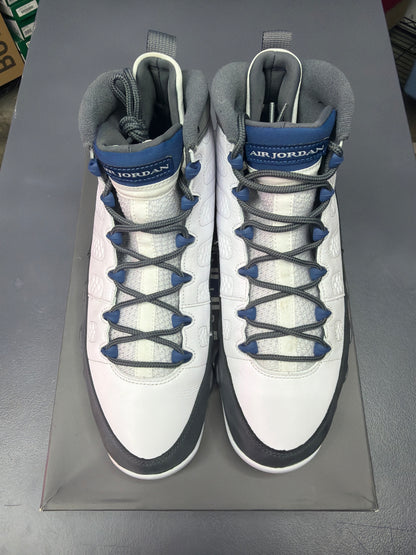 Air Jordan 9 Retro Flint Grey French Blue 2026 - Men Size 11.5