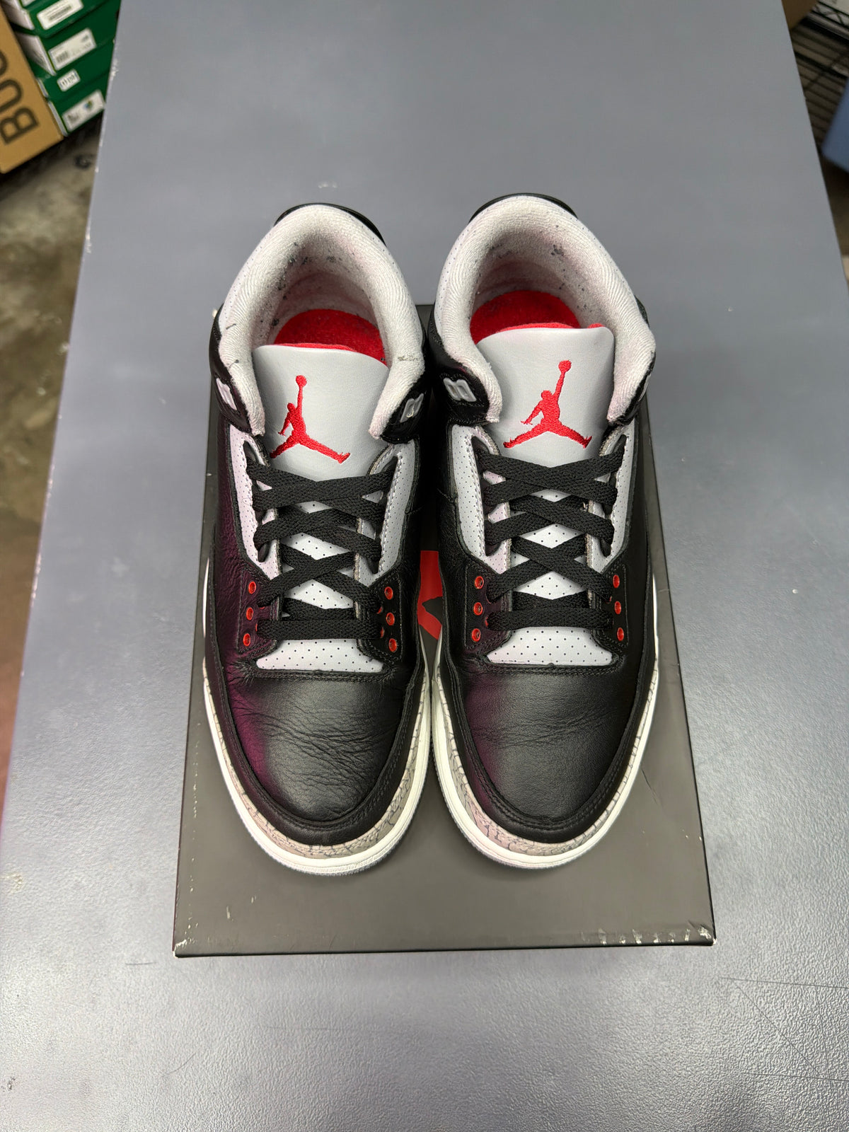 Air Jordan 3 Retro OG Black Cement 2024 - Men Size 10