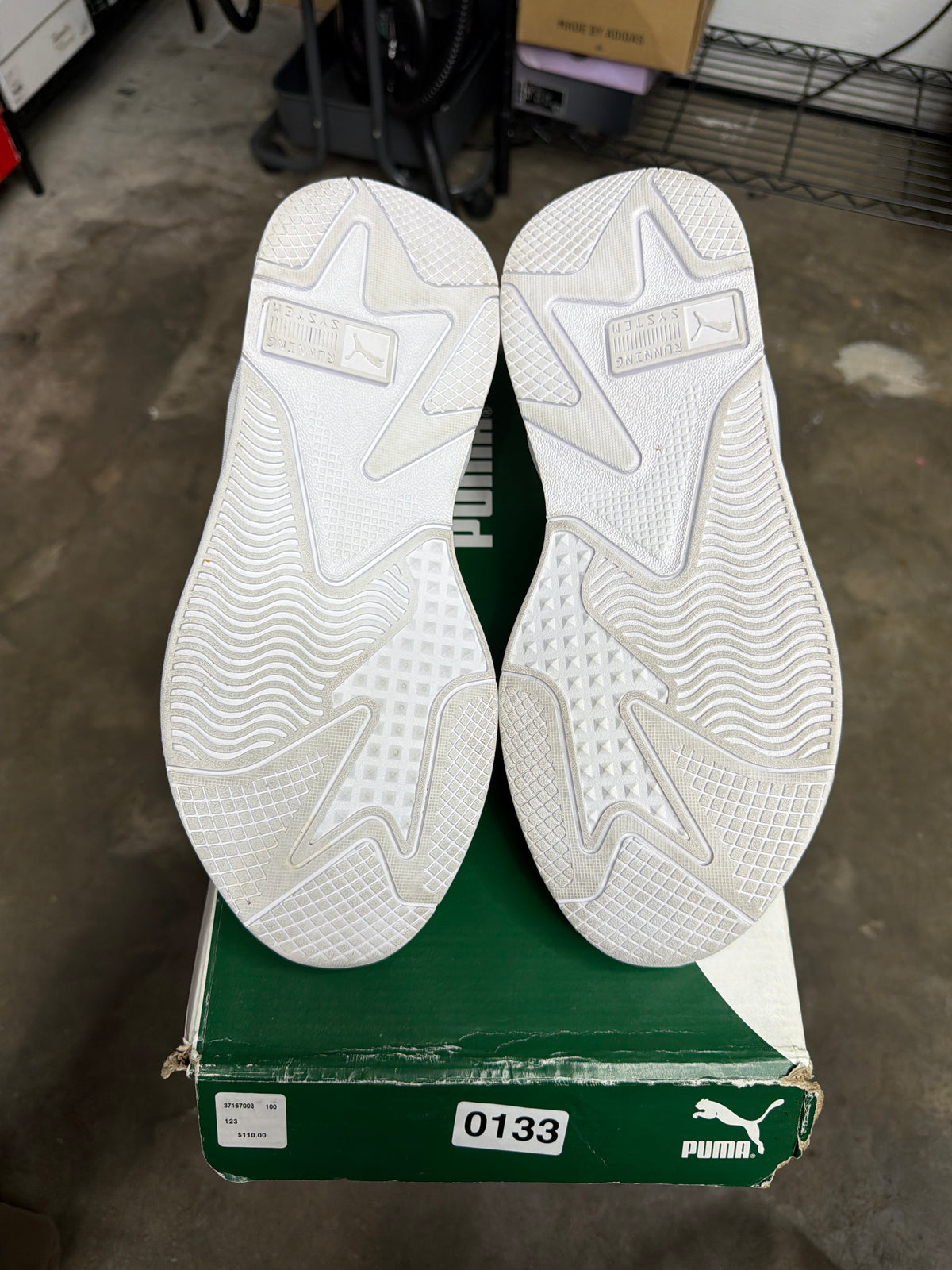Puma Rs X3 Puzzle White - Mens Size 10