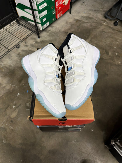 Jordan 11 High Retro Legend Blue - Mens Size 9