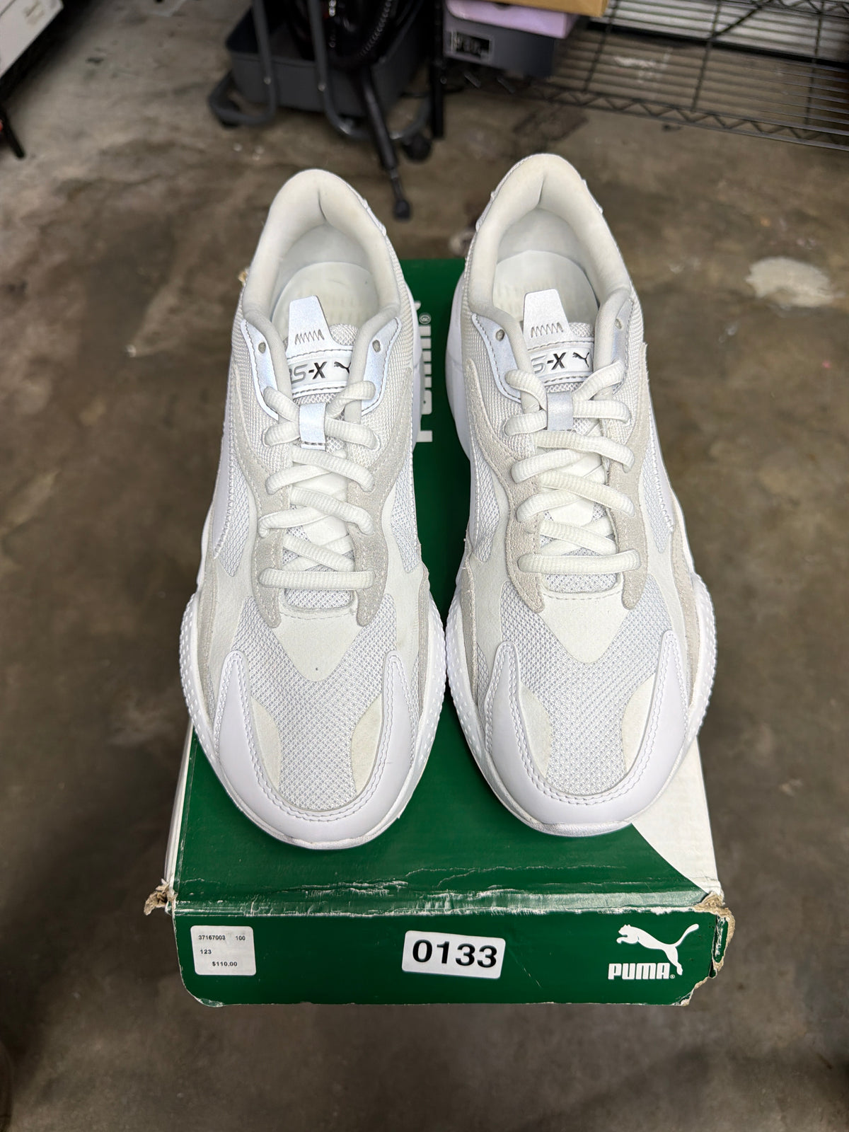 Puma Rs X3 Puzzle White - Mens Size 10