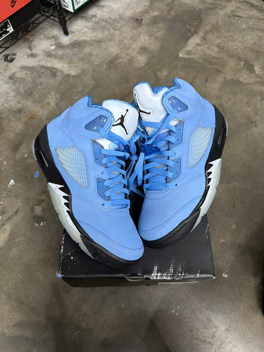 Jordan 5 Retro UNC - Mens Size 9