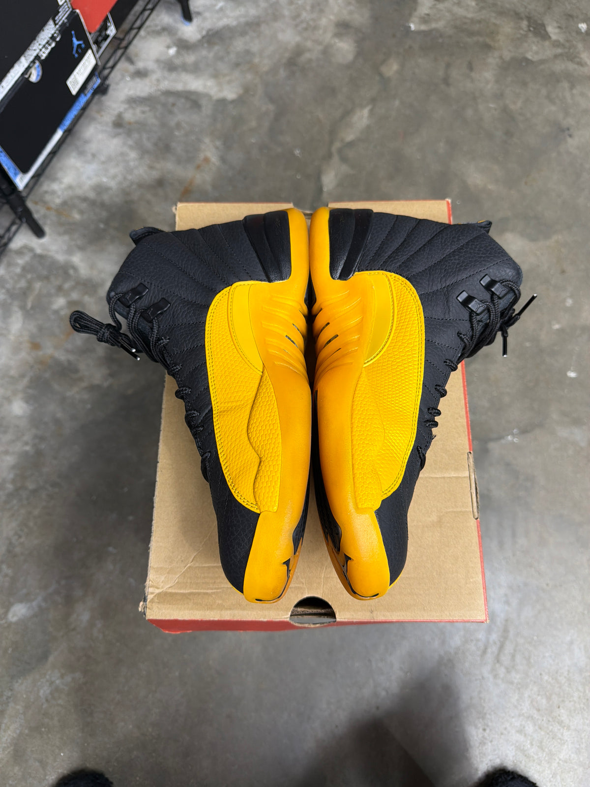 Jordan 12 Retro Uni Gold - Mens Size 8