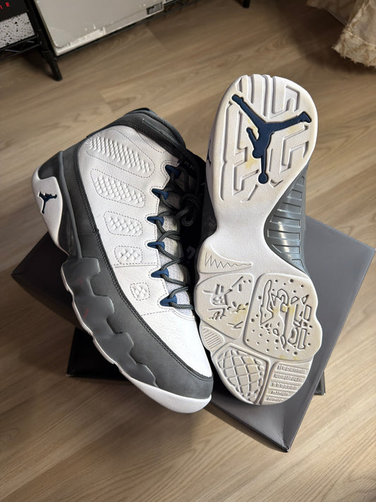 (12m) Jordan 9 Georgetown
