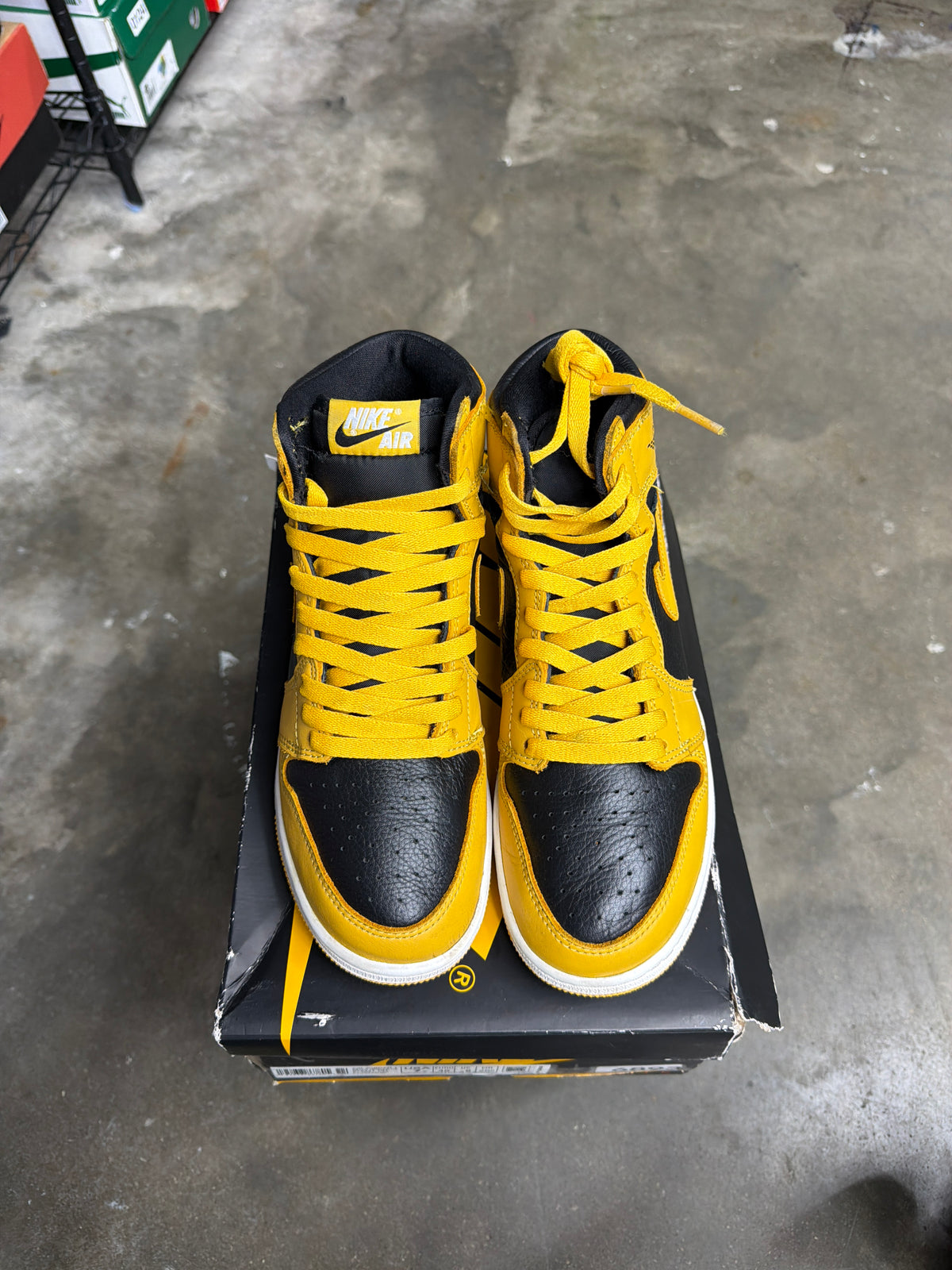 Jordan 1 High Retro Pollen - GS Size 7y