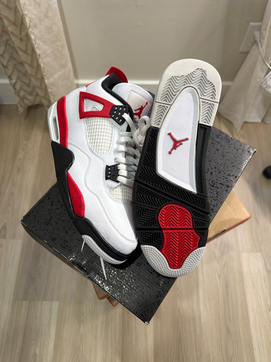 (12m) Jordan 4 Red Cement