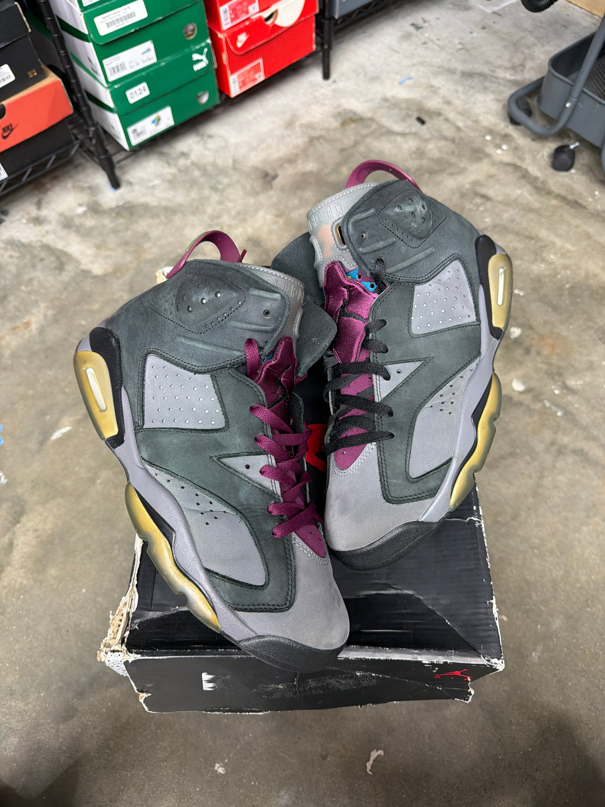 Jordan 6 Retro Bordeaux - Mens Size 11.5
