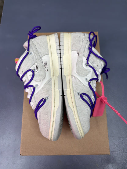 Nike Dunk Low Off - White Lot 15/50 - Men Size 7
