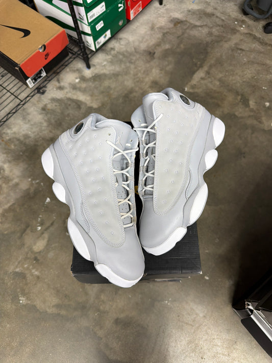 Jordan 13 Retro Wolf Grey Deadly Pink - Mens Size 9
