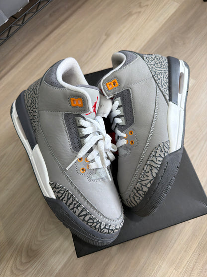 (6m) Jordan 3 Cool Grey GS