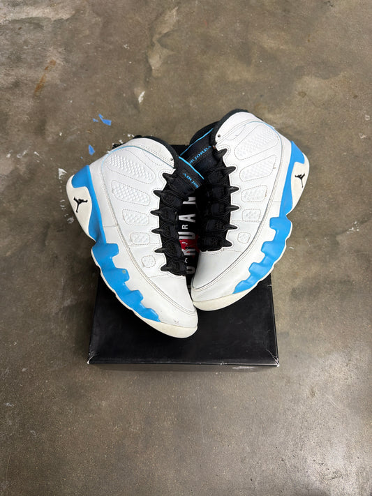 Jordan 9 Retro Powder Blue - Mens Size 7