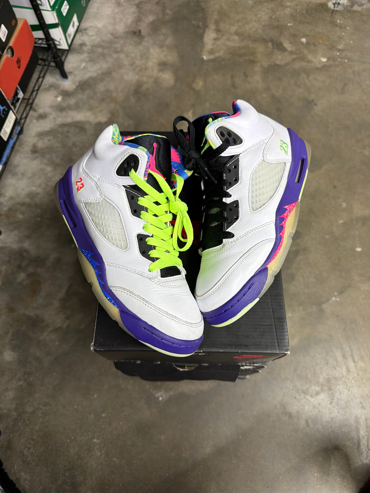 Jordan 5 Retro Bel-Air - GS Size 6y