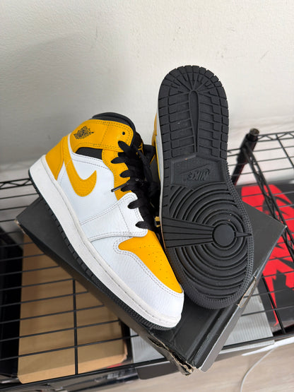 (6m) Jordan 1 Mid Uni Gold GS