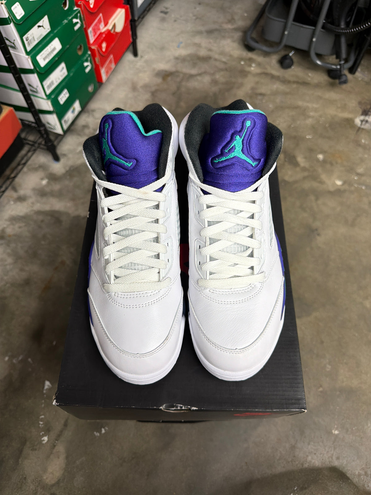 Jordan 5 Retro Grape - Mens Size 9