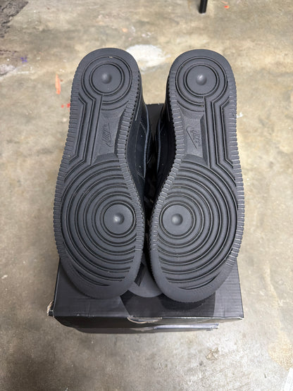 Nike Air Force One Low Supreme Black - Mens Size 9.5