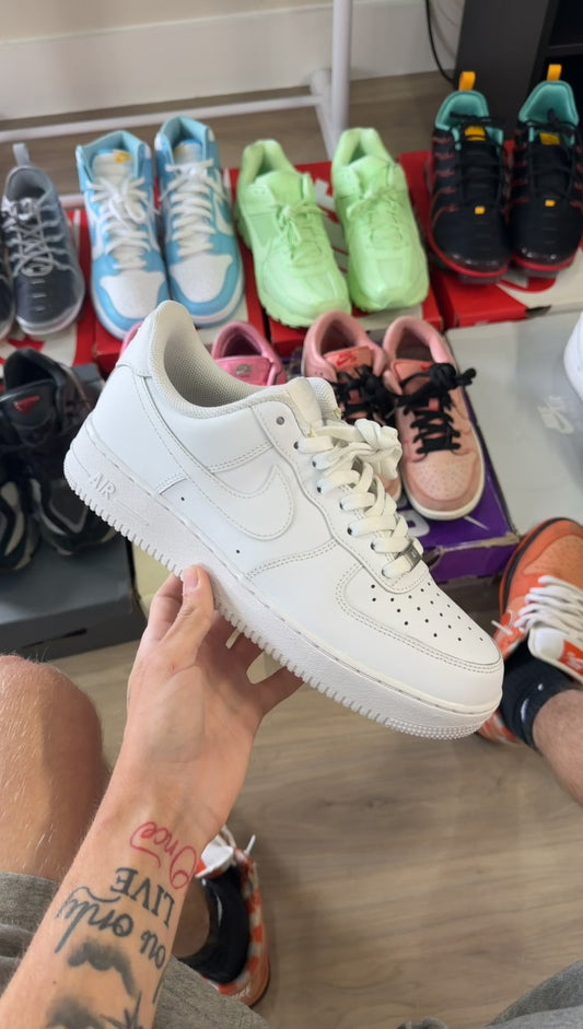 (10m) Nike AF1 White