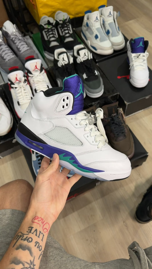(9m) Jordan 5 Grape